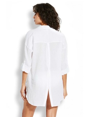 SEAFOLLY BEACH EDIT 54027-TO BEACH SHIRT