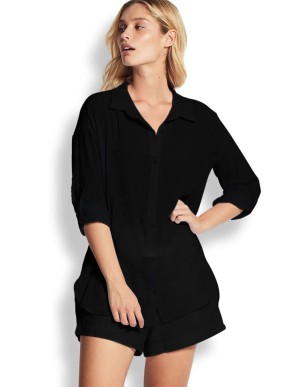 SEAFOLLY BEACH EDIT 54027-TO STRANDHEMD