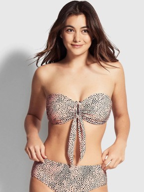KOSTIUM KOUPELNY SEAFOLLY SAFARI SPOT 30030DD-655 HORNÍ ČÁST BIKINI