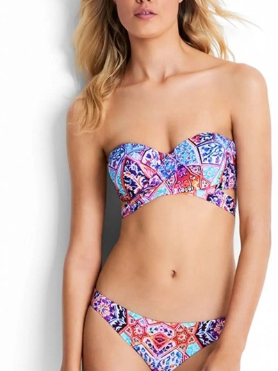 PLAVKY SEAFOLLY KASHMIR 30765-019 GÓRA OD BIKINI
