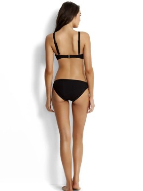 BAVLNĚNÝ KOSTÝM SEAFOLLY INKA RIB 30855-165 HORNÍ ČÁST BIKINI