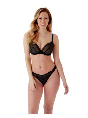GOSSARD SHEER STRIPE BRIEFS 18803