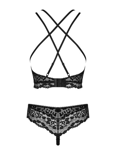 KOMPLET OBSESSIVE GIULLY BIUSTONOSZ,STRINGI