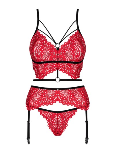 KOMPLET OBSESSIVE METTIA BIUSTONOSZ,FIGI,PAS