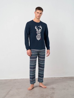 PIŻAMA VAMP 17571 ŚWIĄTECZNA