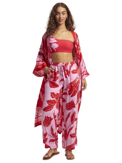 DODATEK PLAŻOWY SEAFOLLY FLEUR DE BLOOM 54781-PA SPODNIE