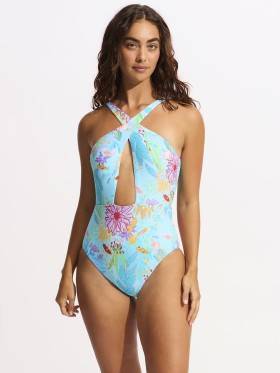 KOSTIUM KĄPIELOWY SEAFOLLY UNDER THE SEA 11113-061