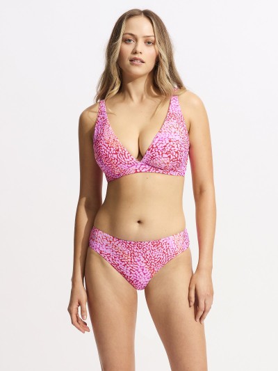 SEAFOLLY SEA SKIN SWIMSUIT 31306DD-064 BIKINI TOP