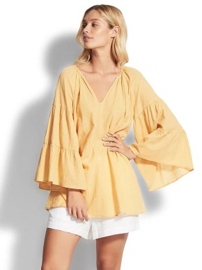 STRAND-ACCESSOIRE SEAFOLLY BEACH EDIT 53797-CU HEMD