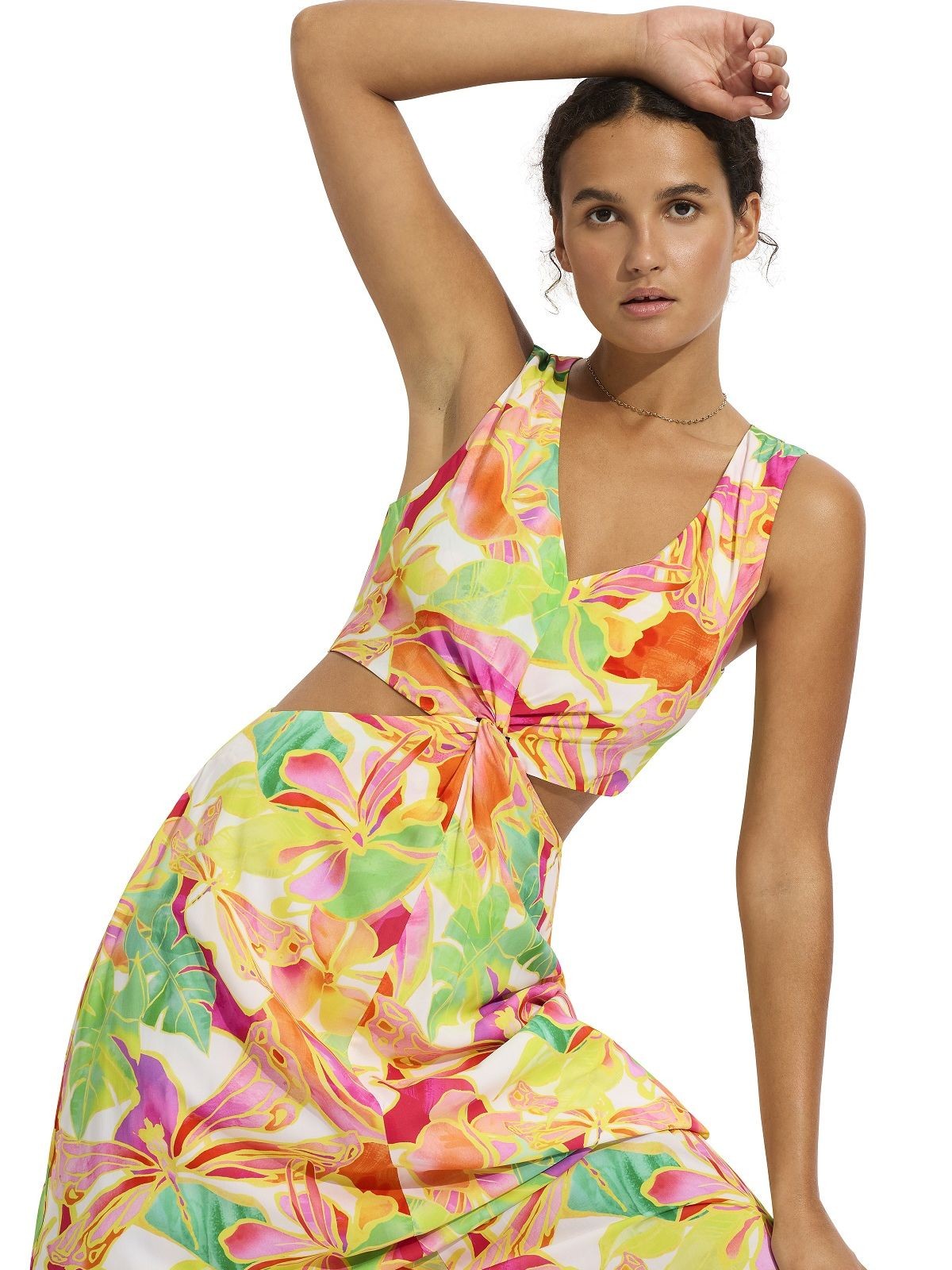 DODATEK PLAŻOWY SEAFOLLY WONDERLAND 55191-DR SUKIENKA