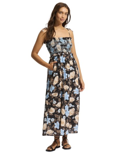 DODATEK PLAŻOWY SEAFOLLY GARDEN PARTY 55173-DR SUKIENKA