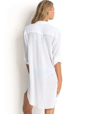 PLÁŽOVÝ DOPLNĚK SEAFOLLY BEACH BASICS 53108-CU KOŠILE