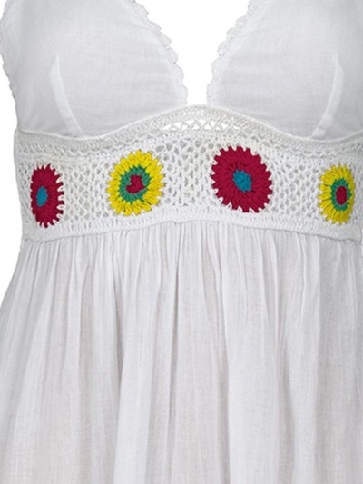 DODATEK PLAŻOWY ROSA FAIA CROCHET DRESS 8615 SUKIENKA