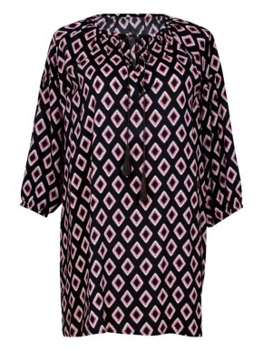 ROSA FAIA PAPANUI 8666 BEACH COVER-UP TUNIC