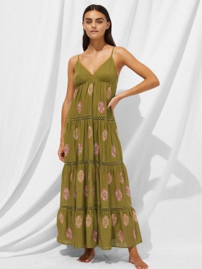 WASSERKULT-STRANDKLEID-ZUSATZ W3165 SUNSET FLORALS