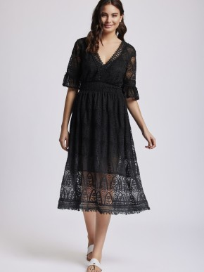 ICONIQUE IC24-136 CELINE BEACH DRESS