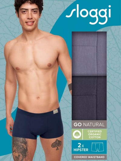 BOKSERKI SLOGGI MEN GO NATURAL HIPSTER C2P