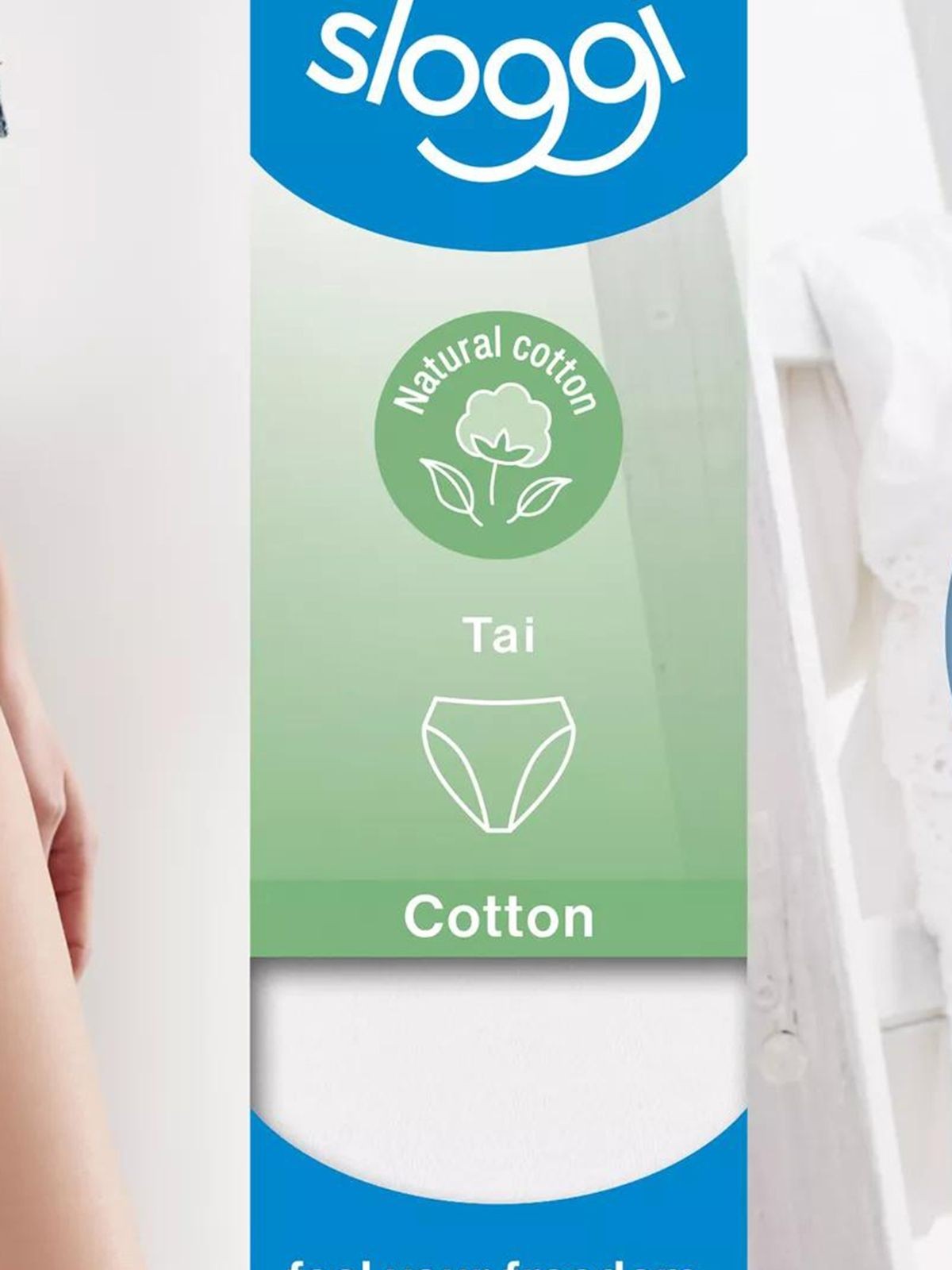 FIGI SLOGGI 24/7 COTTON LACE TAI