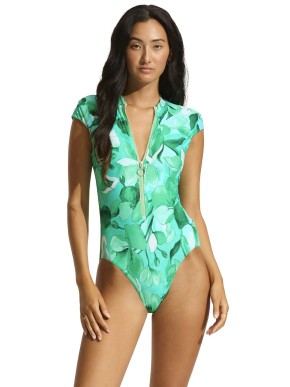 BADEANZUG SEAFOLLY SECRET GARDEN 60276-220