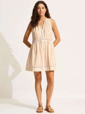 DOPLŇKY PLÁŽOVÁ SEAFOLLY BEACHEDIT 55405-DR ŠATY