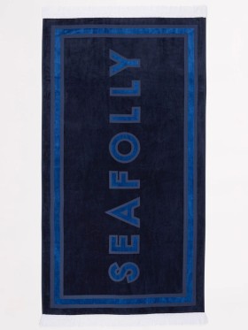 DODATEK PLAŻOWY SEAFOLLY FRINGE BENEFITS 71896-TL RĘCZNIK