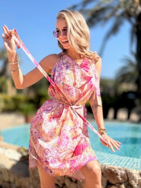 BEACH ADD-ON PAREO&JULIET HAVANA MULTIWAY SHORT DRESS