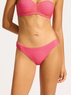 PLAVKY SEAFOLLY MESH EFFECT 40473-102 DÓŁ OD BIKINI