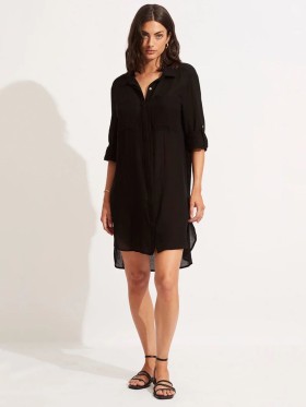 DOPLŇKY PLÁŽOVÁ SEAFOLLY BEACH BASICS 53108-CU KOŠILE