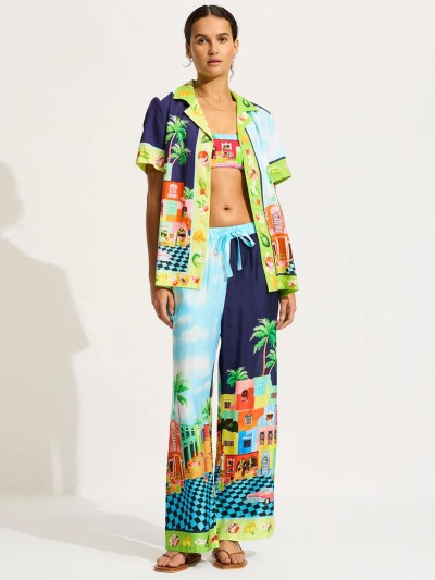 DODATEK PLAŻOWY SEAFOLLY CUBA 55441-PA SPODNIE