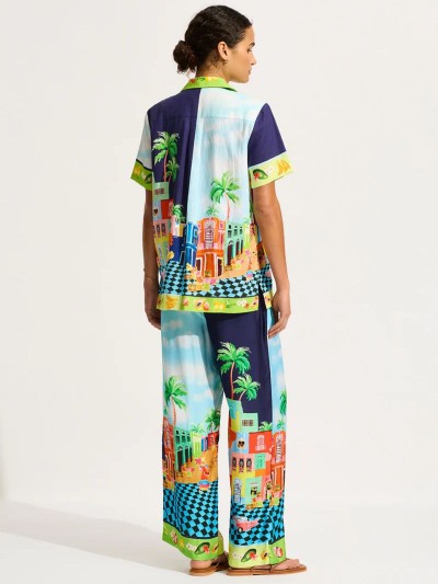 DODATEK PLAŻOWY SEAFOLLY CUBA 55441-PA SPODNIE