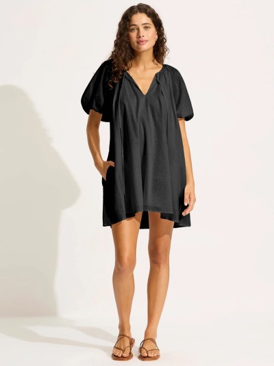 DODATEK PLAŻOWY SEAFOLLY BEACHEDIT 55415-DR SUKIENKA