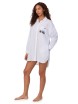 DODATEK PLAŻOWY DKNY YI30048 KOSZULA