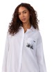 DODATEK PLAŻOWY DKNY YI30048 KOSZULA