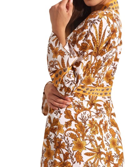 DODATEK PLAŻOWY SELMARK ACANTHUS BM297 KIMONO