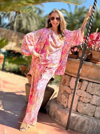 DODATEK PLAŻOWY PAREO&JULIET SET MADAME KOMPLET