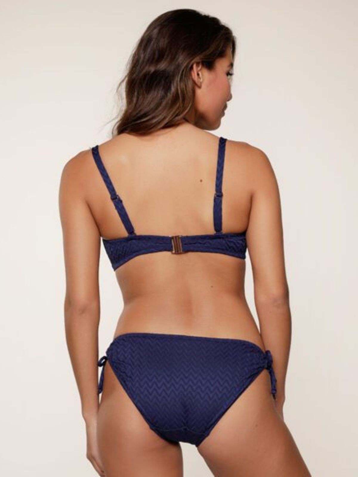 KOSTIUM KĄPIELOWY LINGA DORE HOT CORAL&DARK 7710TSB DÓŁ OD BIKINI