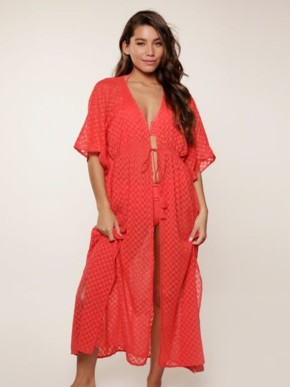 STRAND-ERGÄNZUNG LINGA DORE TOMATO&LEGION BLUE 7721 TUNIKA