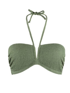 KOSTIUM KĄPIELOWY LINGA DORE GARDEN GREEN 7704BB GÓRA OD BIKINI