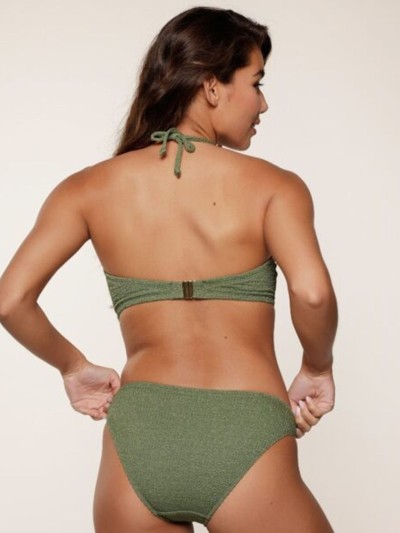 KOSTIUM KĄPIELOWY LINGA DORE GARDEN GREEN 7704B DÓŁ OD BIKINI
