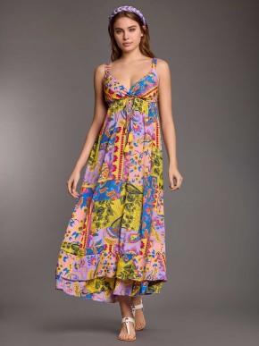 ICONIQUE IC25-122 LIDIA BEACH DRESS