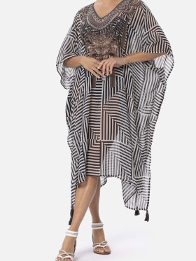 DOPLŇKY PLÁŽOVÁ MIRADONNA MI25-054 FUEGO PONCHO TUNIKA