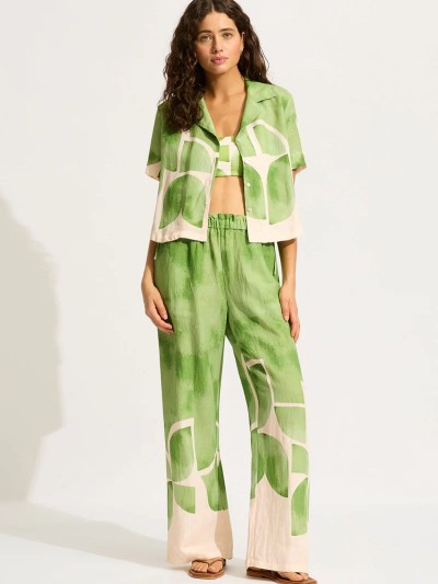 DODATEK PLAŻOWY SEAFOLLY SUNRAY 55456-PA SPODNIE