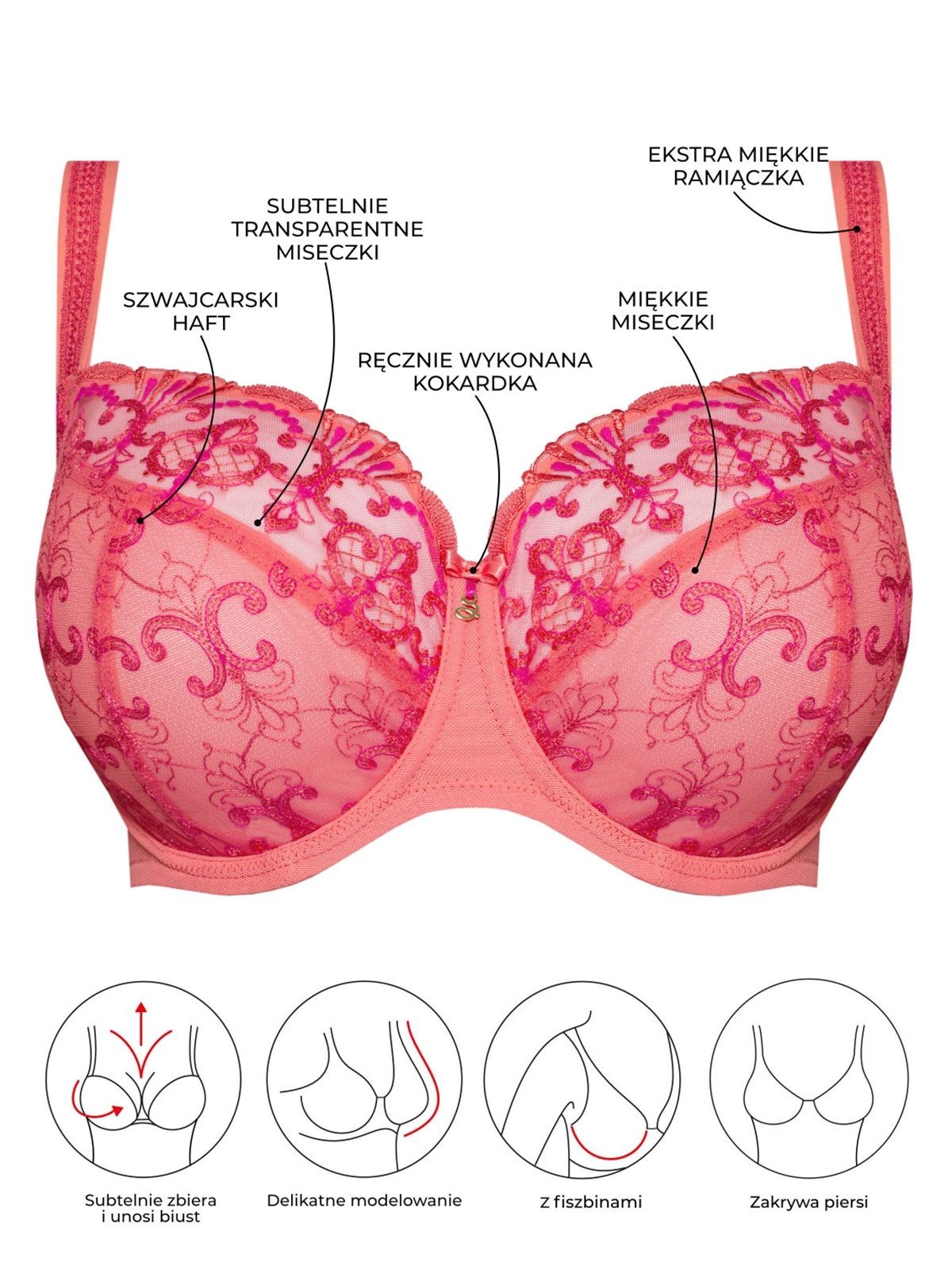 BIUSTONOSZ SAMANTA PERLA A922