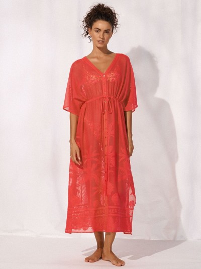 DODATEK PLAŻOWY WATERCULT W3345 COASTAL DAYDREAM SUKIENKA