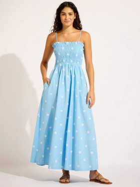 DOPLŇKY PLÁŽOVÁ SEAFOLLY DAISY CHAIN 55523-DR ŠATY