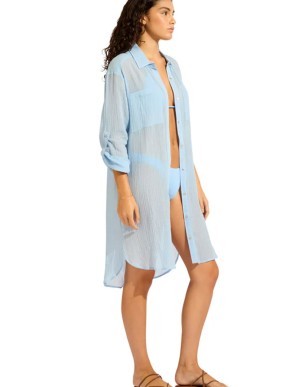 SEAFOLLY BEACHEDIT 55536-CU STRANDHEMD