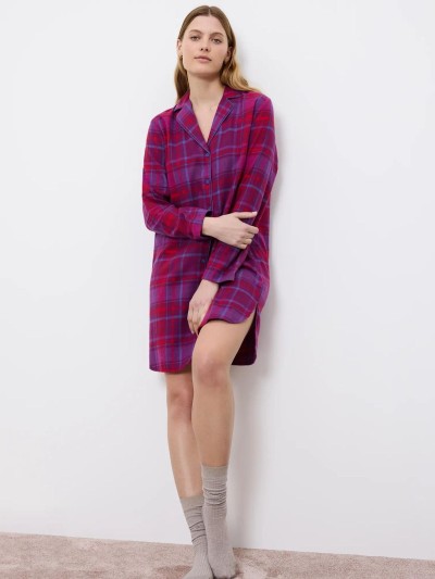 KOSZULKA TRIUMPH BOYFRIEND NDW 01X CHECKS