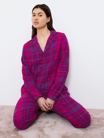 PIŻAMA TRIUMPH BOYFRIEND PW 01X  CHECKS