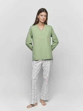 PYJAMA SELMARK PREPPY FLOWERS P11173