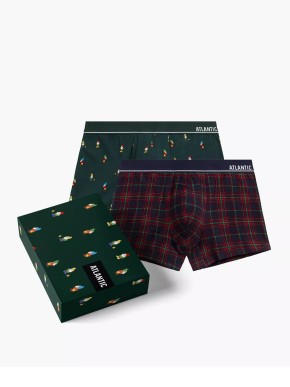 ATLANTIC BOXER SHORTS 2GMH-031 2P